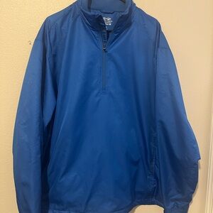 Snake Eyes Weather-18 Men’s Jacket Size XL 1/4 Zip Blue Golf